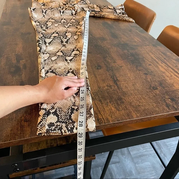 windsor snake print low back jumper size S - Picture 6 of 14